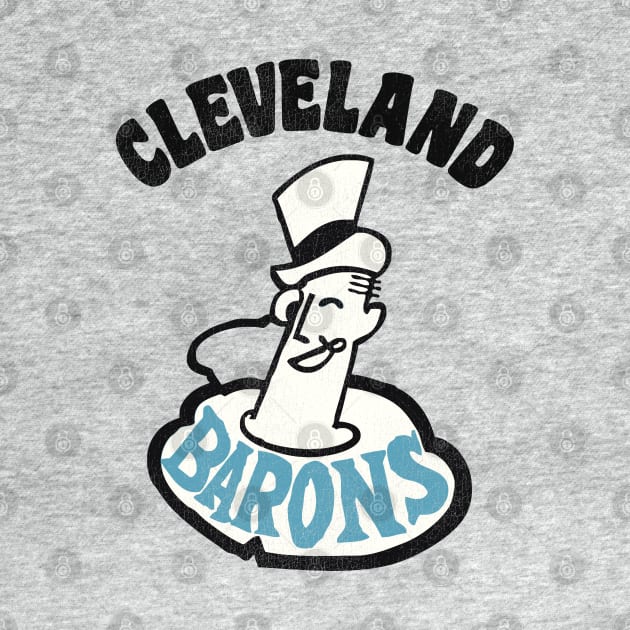 Retro Defunct Cleveland Barons Hockey Team by darklordpug